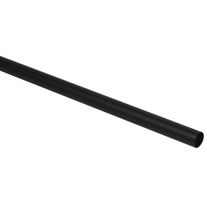 DecoMode gordijnroede zwart 160cm 28mm