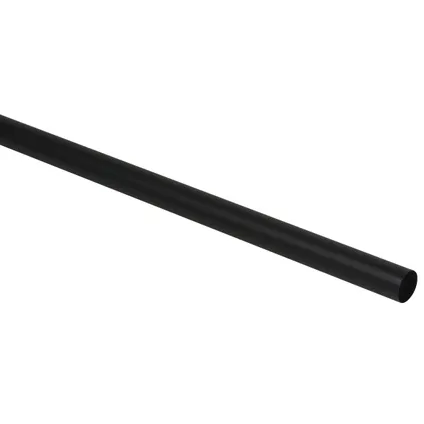 Barre de rideau DecoMode noir 160cm 28mm