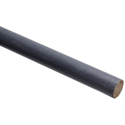 DecoMode gordijnroede grijs 160cm 28mm