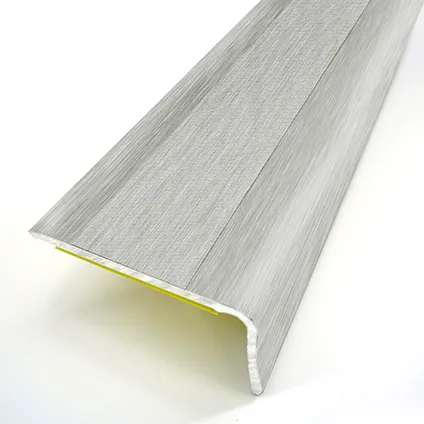 Dinac trapneus zelfklevend staal zilver 3,6 cm