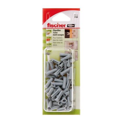 Fischer multi-gebruik plug 'P6R' nylon