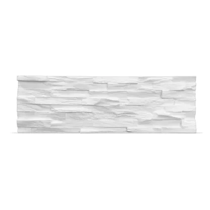 Plaquette de parement Klimex Ultralight Benevento blanc 0,63m² 2