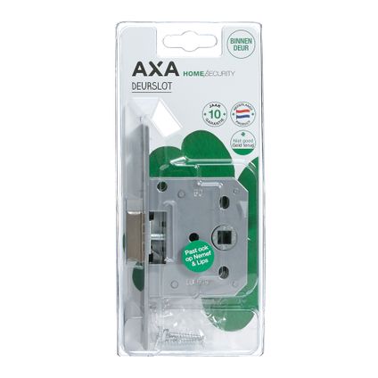 AXA loopslot + voorplaat gegalvaniseerd 50mm