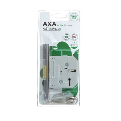 AXA kastslot + voorplaat gegalvaniseerd 40mm