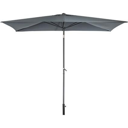 Central Park parasol Cielo aluminium staal 250x150cm antraciet