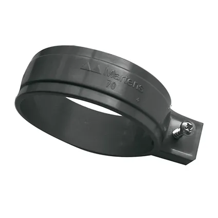 Collier Martens PVC anthracite 80 mm