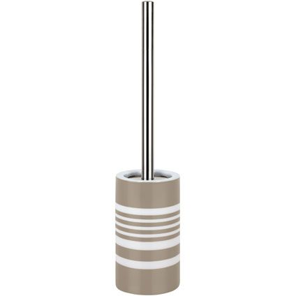 Spirella wc-borstel tube 'Stripe' taupe