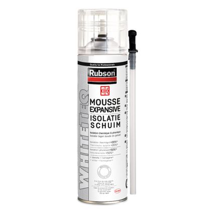 Mousse expansive Rubson WhiteTEQ 500ml