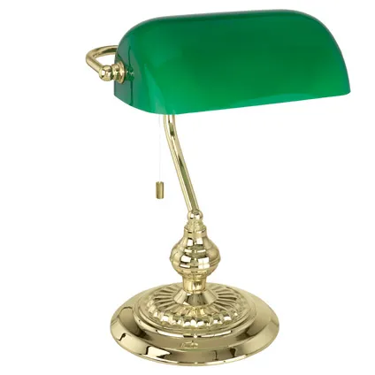 EGLO tafellamp Banker groen