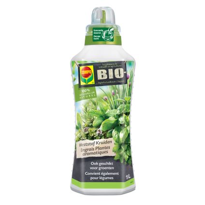 Engrais bio liquide plantes aromatiques Compo 1L