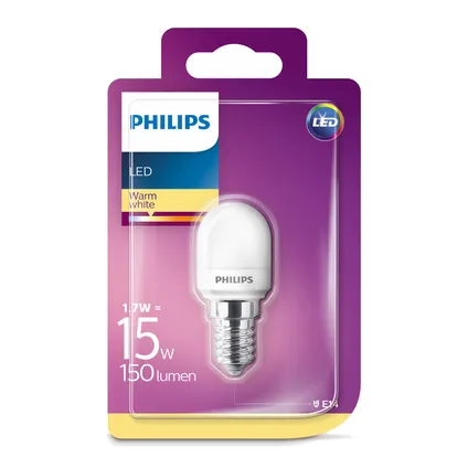 Philips ledlamp koelkast E14 1,7W  3