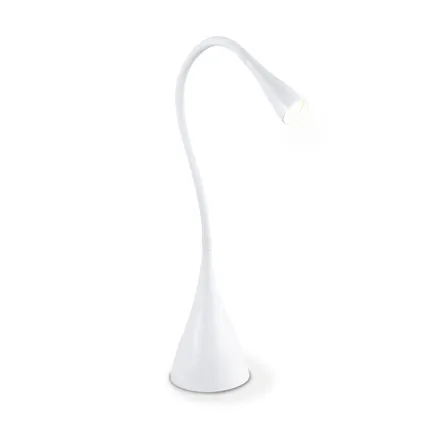 Lampe de bureau Home Sweet Home Flex blanc 3,5W