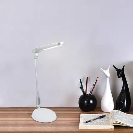 Home Sweet Home - Free Led Bureaulamp 9W Wit - Verstelbare 4