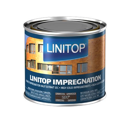 Linitop houtbeits 'Impregnation' palissander 284 500ml