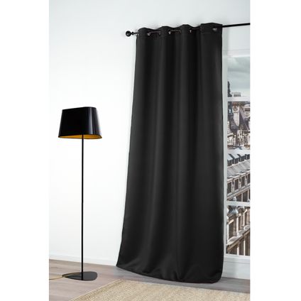 Gordijn verduisterend zwart 140x180cm