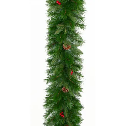 Guirlande de Noël vert/rouge 180cm