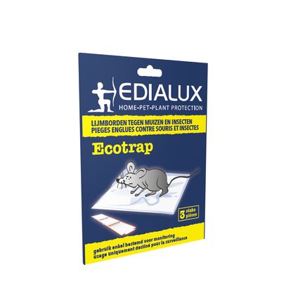 Edialux Ecotrap muis en insectenval 3stuks