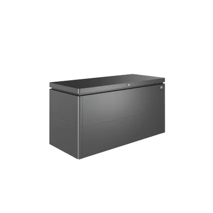 Coffre de Jardin Biohort LoungeBox 160 gris foncé métallique 70x160cm
