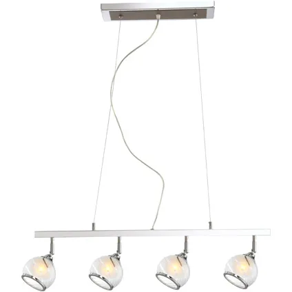 Globo hanglamp aila modern 4-lichts 4x33w g9
