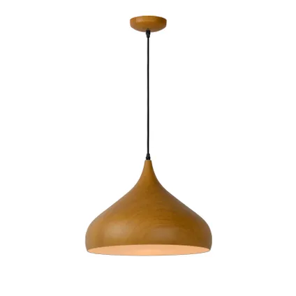 Lucide hanglamp ‘Woody’ Ø 42 cm 60 W