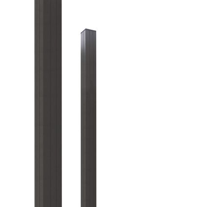 Elephant tuinpaal Modular antraciet 6,8x270cm