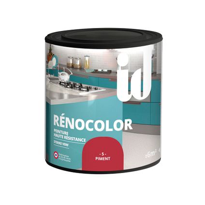 Peinture pour meubles ID Rénocolor piment 450ml