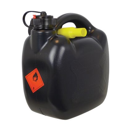 Carpoint benzine jerrycan zwart 5L