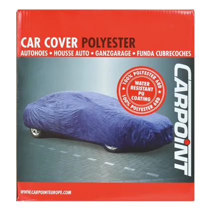 Housse pour voiture Carpoint polyester L 470x175x120cm 2