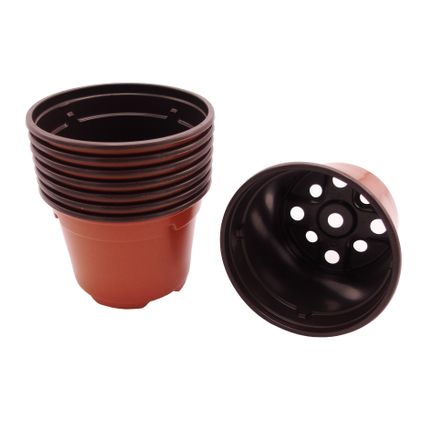 Pots à bouturage Nature polystyrène 7xØ9,5cm 8pcs