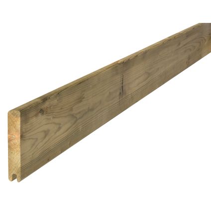 Planche de finition en bois Solid 200x14,7x2,8cm