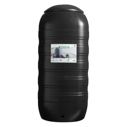 Récupérateur d'eau mural noir - 100 / 250 litres