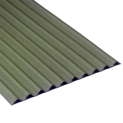 Onduline plaat 'Easyline' groen 76 x 100 cm