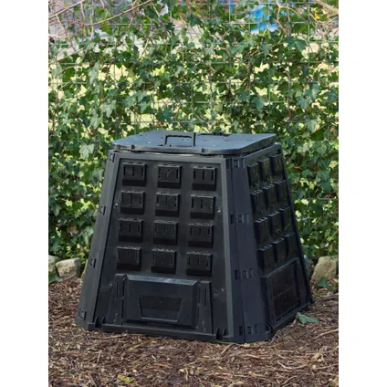 Nature compostbak Thermo 400L zwart 7