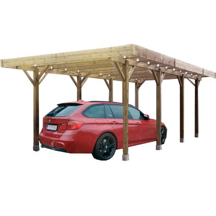 Carport Solid 'Basis' hout 4 x 5 m