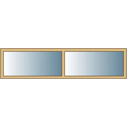 Solid raam voor carport ‘S7752’ 180 x 50 cm