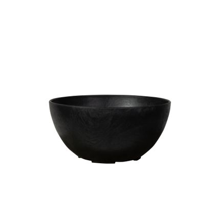 Artstone Bowl Fiona - 25x12 - Zwart
