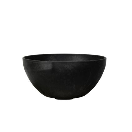 Artstone Bowl Fiona - 31x15 - Zwart