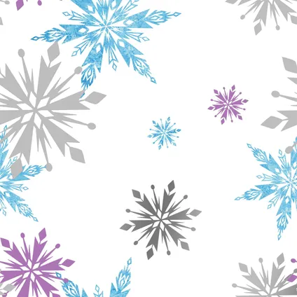 Disney Papierbehang Frozen Snow blauwgrijs 4