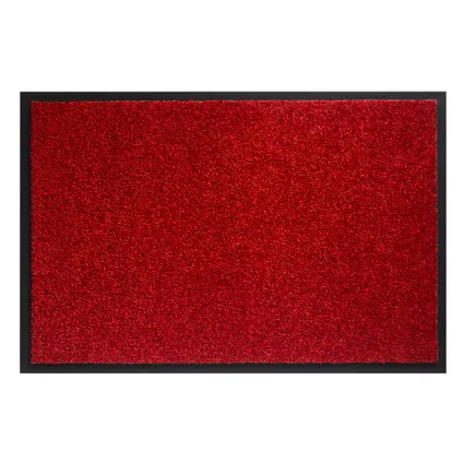 Paillasson Twister rouge 80x120cm