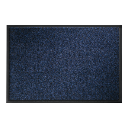 Paillasson Portal bleu cobalt 90x120cm