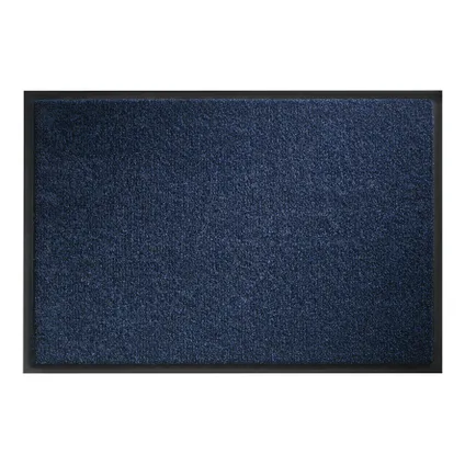 Paillasson Portal bleu cobalt 90x120cm