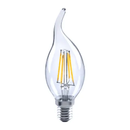Misverstand kleur manager Sencys LED-lamp 'Vlam filament' 4W