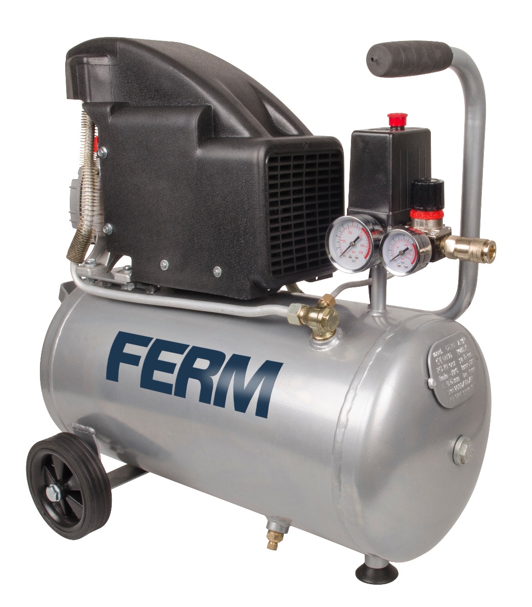 Sport aangenaam morfine FERM Compressor 1100W – 24L – 8 bar – 1.5pk