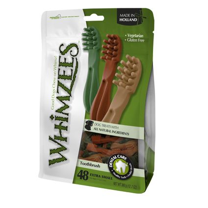 Whimzees value bag toothbrush star xs 48st