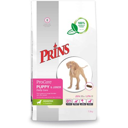 Prins ProCare grainfree hond pup/junior daily care 7,5 kg