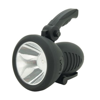 Eltra oplaadbare LED-werklamp zwart 1W