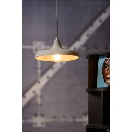 Lucide hanglamp ‘Solo beton’ Ø 40cm 40W 5