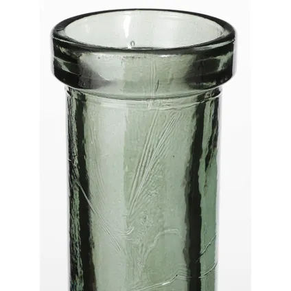 Mica Decorations fles rioja glas maat in cm: 75 x 18 grijs 2