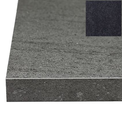 Sencys werkblad graniet zwart 305 x 60 x 2,8 cm