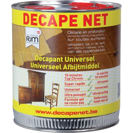 Decape Net universeel afbijtmiddel 2,5L